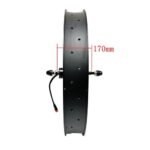 48V2000W Electric Bicycle Fat Bike 26x4.0inch Hub Motor Kit Rear Drive with Color Display Snow E-Bike Conversion Kit Waterproof Engine - Image 4