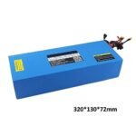 60V 52V 15.6Ah 18.2Ah 20.8Ah Lithium Ion Battery 60V 23.4Ah 26Ah Ebike Battery Pack Replacement Battery for 500W 1000W 1500W Electric Scooter Motor Kits with Charger - Image 2