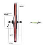 EBIKELING Waterproof Ebike Conversion Kit with Battery Direct Drive Rear Wheel Mountain Bike Rim Electric Bike Conversion Kit Ebike Battery & Charger Included 1500W 1200W for Adults (29'' Wheel) - Image 3