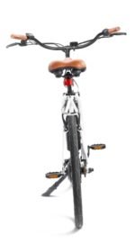 RIDE SWFT SWFT Fleet Cruiser Electric Bike for Adults - 500W Motor 46.8V 10AH Removable Battery - 20MPH 37 Mile Range Ebike - 20” Steel Frame E-Bike Bicycle w/LCD Control Display & Pedal Assist - Image 5