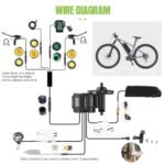 BAFANG 48V 750W BBS02B Ebike Motor Kit with P860C LCD Display Mid Drive Motor Electric Bike Conversion Kit - Image 3
