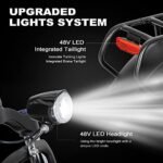 Adult Electric Bike 20"*4.0" Wide Tire Electric Bicycle Electric Bike, 750W Motor Electric Bike, Bicicleta electrica para adultos, Range 55 Miles, 28 mph 48V 13Ah E- Bike - Image 6