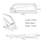 Co-Well (US Warehouse) E-Bike Battery 36V 48V 52V, 20AH 17.5AH 15AH 13AH Electric Bike Lithium ion Battery with Charger, BMS, USB Port for 1500W 1000W 750W 500W E-Bike Motor - Image 5