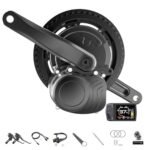for Tongsheng TSDZ2B Mid Motor : 2024 New 48V 500W Mid Drive Kit - Optional Display, 42T Chainring, Torque Sensor, Mid Mount Electric Bike Conversion Kit for 68-73mm Bottom Bracket