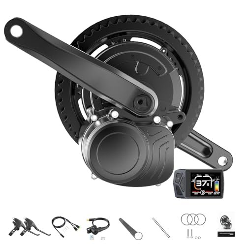 Version 1.0.0 for Tongsheng TSDZ2B Mid Motor : 2024 New 48V 500W Mid Drive Kit - Optional Display, 42T Chainring, Torque Sensor, Mid Mount Electric Bike Conversion Kit for 68-73mm Bottom Bracket - Image 1