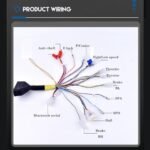 72V 3000W Brushless Motor Kit Max 6700RPM Temperature Sensing Electric DC 72V Motor with 80A Sine Wave Controller for Go Kart Electric Scooter Conversion Kit - Image 5