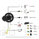 BAFANG BBSHD 48V1000W BBS02B 48V 500W/750W Electric Bike Conversion Kit with DP-C18/C965/850C/750C LCD Display with 48V/52V Lithium Ion Battery(Optional) Ebike DIY Kit - Image 3