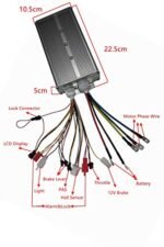 NBPOWER 135mm dropouts e-Bike kit 48V-72V 3000w e Bike Conversion Kit 100km/h Speed,3000W ebiken kit with Alarm Lock - Image 6