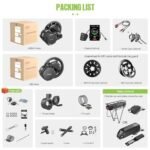 BAFANG 52V 1000W Mid Drive Kit Ebike Motor with LCD Display Mid Drive Electric Bike Conversion Kits (No Battery) - Image 7