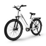 KBO Breeze Electric Bike, 500W Ebike 48V 16Ah Removable Battery 55MI Range, 300LBS Payload, 27.5"x2.4" Commuter Ebikes for Adults, 25MPH, Shimano 7 Speed System, 5H Fast Charge