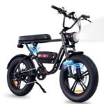K2 Electric Bike for Adults,750W Power Motor Ebike,48V13Ah Removable Battery, All Terrain 20" Fat Tire Electric Bike 28MPH & 46.6Miles with Extended Cushion,UL Certified,Cruise Control,Urban E-Bike