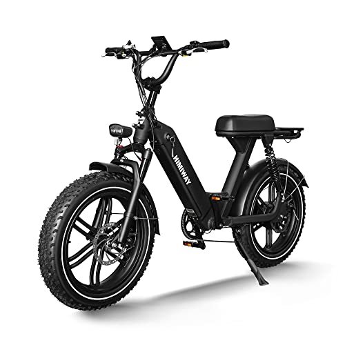Version 1.0.0 Himiway Escape Pro Electric Bike for Adults, 750W Motor, 20"x4" Fat Tires E-Bike,30-50Mi, Moped-Style Step-Thru Electric Bicycle with 48V 17.5Ah Battery 25 MPH 7-Speed System - Image 1