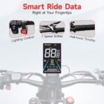 Electric Bike for Adults - 2000W Ebike with 37MPH 50Miles Range, 26'' x 4.0'' Off-Road Fat Tires Bicycle,52V 22Ah Removable Battery Electric - Image 6