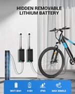 Electric Bike for Adults,36V Built-in Invisible Removable Battery,350W Brushless Motor(Peak 450W) Electric Mountain Bike,26" Tires&Front Fork Suspension,UL Certified 7-Speed - Image 3