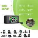 BAFANG 1000W Mid Drive Kit with Battery(Optional) BBSHD BBS03 Ebike Conversion Kit with Display,48V/52V 8Fun Electric Bike Conversion Kit for Moutain Road Bike(500C,Shark Battery 52V20AH) - Image 5