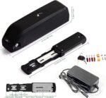 Ebike Battery, 48V 36V/20Ah 15Ah 13Ah Electric Bike Battery for 250-1500W Bike Motor, Led Indicator Light, USB Port, Safe Lock, with Safe and Fast 3A Charger (48V 20Ah) - Image 3