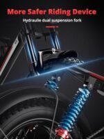 S8 Peak 3000W Dual Motor AWD Electric Bike for Adults 48V 25Ah Ebike 35MPH Electric Bicycles 75+ Miles Max Range Hydraulic Disc Brake Full Suspension Fork 7-Speed Electric Bike - Image 3