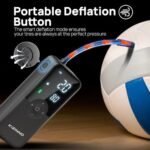 Electric Bike Pump Portable, Air Compressor Portable Tire Inflator-150PSI Smart Air Pump with Digital Pressure Gauge for Bike, E-Bike, Motorcycle with Presta and Schrader Valve - Image 4