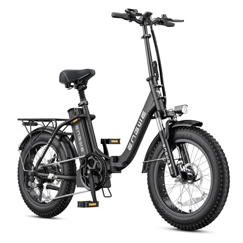 Version 1.0.0 ENGWE 1125W Electric Bike for Adults, L20 2.0 20''×3.0" Fat Tire Electric Bicycle 52V 13Ah Removable Battery Max Range 68Miles & 28MPH for Urban Commuters,7 Speed Mountain Ebike with Dual Suspension - Image 1