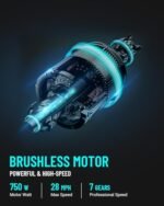 Tank 1500W Peak Electric Bike for Adults, 28MPH 65Miles Folding Electric Bike, 48V 15AH Removable Battery Folding Ebike, 20” *4.0 Fat Tires Ebike for Adults, Full Suspension - Image 3