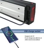 Joyisi Ebike Battery 52V 48V 20AH Lithium ion Battery with Charger, USB Port, Rack and Taillight, Electric Bike Battery for 1000W Bike Motor Kit - Image 3