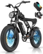 Electric Bike for Adults,                 /                /                /                    ,25/30/35MPH Dirt Bike, 48V 15/20AH,52V 40AH Removable Battery, Max 50-180Miles Motorcycle, 20" Fat Tire Ebike, 7-Speed & UL Bicicleta