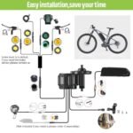 BAFANG BBS02B 36V/48V 500W Mid Drive Kit 48V Ebike Motor with DIY LCD Display/Controller Electric Bikes Conversion kit for Mountain Bike(500C Display,No Battery) - Image 3