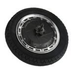 Electric Scooter Motor, Electric Scooter Hub Motor 12in 48V‑96V 800W‑6500W Wheel Hub Motor Assembly with Inner Outer Tire Drive Motor Kit for Electric Motorcycle Off Road Vehicle - Image 4