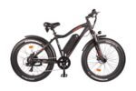 DJ Fat Bike 750W 48V 13Ah Power Electric Bicycle, Matte Black, LED Bike Light, Suspension Fork and Shimano Gear - Image 2