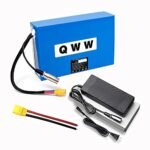 QWW 48V 20AH 50amp Battery for Electric Bicycle,48V20AH 0-2000W Battery Suitable for Electric Bicycles, Electric Scooters, etc
