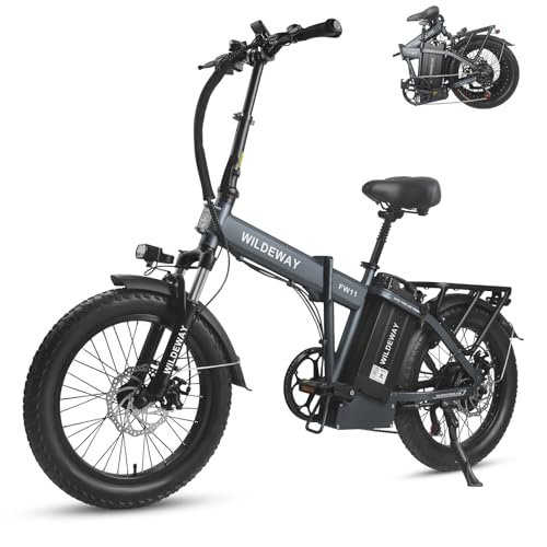 Version 1.0.0 Electric Bike with 32Ah Battery 750W 28MPH Motor, 20 inch Fat Tire Folding Electric Bike, Urban City Commuter Ebikes for Adults Men Women, Electric Bicycle 7 Speed Gear - Image 1