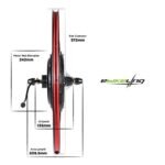 EBIKELING Waterproof Ebike Conversion Kit with Battery 26" Direct Drive Front or Rear Wheel Electric Bike Conversion Kit Ebike Battery & Charger Included 1500W 1200W Electric Bike for Adults - Image 3