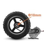L-faster 10 Inch Off-Road Wheel Dual Drive 350W Geared Motor Chain Kit Reverse Switch for Electric Barrow Trolley Wagon Bike - Image 2