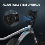 5TH WHEEL Mate Electric Bike for Adults with 1000W Peak Motor and 468WH Removable Battery Ebike, Color LCD Display Commuting Electric Mountain Bike with 7-Speed and Front Suspension - Image 6