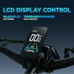 Adult Electric Bike,1500W/750W, 52V 21/19Ah 37/32MPH 30-60Miles, 26-inch Fat Tire Electric Bike Full Suspension Electric Mountain Bike with Dual Disc Brakes - Image 5