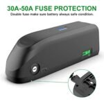 UNIT PACK POWER Rad Power 48V/52V 17.5/ 20Ah Ebike Battery for Rad Runner/Rad City Replacement - Lithium Ion Battery for 500W 750W 1500W Bafang / Other Ebike Conversion Kit(fit Rad Power/Runner/City) - Image 3