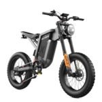 X21 Electric Bike for Adults 48V 35AH Samsung Battery 2000W Commuting Electric Dirt Bike with Dual Hydraulic Shock, Shi-Mano 7-Speed, 30MPH, 20" Fat Tire Beach Snow Electric Bicycle
