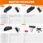 BAFANG 1000W Mid Drive Kit : BBS03 HD 52V 48V Motor with Battery (Optional), 8Fun M615 Motor with Display & Chainring for BB 68mm, G320 DIY Electric Bike Conversion Kit for Mountain Road Ebike - Image 5