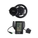 BAFANG 48V 750W Mid Drive Electric Bike Conversion Kit with HMI Display BBS02B 8FUN Mid Motor for Bike Kit with 48V Ebike Battery