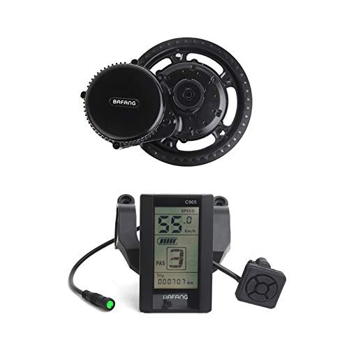 Version 1.0.0 BAFANG 48V 750W Mid Drive Electric Bike Conversion Kit with HMI Display BBS02B 8FUN Mid Motor for Bike Kit with 48V Ebike Battery - Image 1