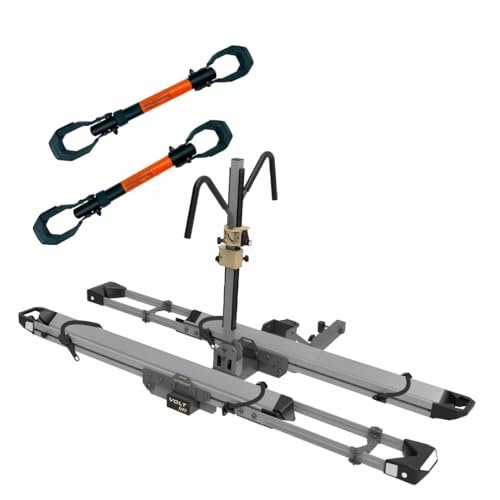 Version 1.0.0 Hyperax Special Combo -Patented Lift Assisted Volt Lift with 2X E-Bike Adapter Up to 80lbs eBikes for RV, Camper, Motorhome Toad - Image 1