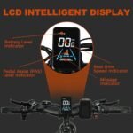 Electric Bike for Adults，Dual Motor Ebike，2000w Electric Bike，Fat Tire Electric Bike with 48V/23Ah Battery，Men's Electric Bike,90 Miles Electric Bicycle and Passed UL&GCC Certification - Image 5