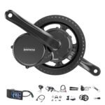 BAFANG BBS02B 48V 750W Mid Drive Kit 8fun eBike Conversion Kit with LCD Display (500C Display, Motor kit+44T Chainring+NO Battery)