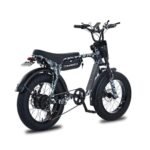 750W Moped Style Electric Bike for Adults, 20 * 4.0" Fat Tire & 624WH Removable Battery - Electric Dirt Bike, Up to 28MPH, 7 Speed Gear All-Terrain Ebike for Off-Road, Mountain, Snow (Camouflage)