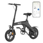 Hiboy C1 Electric Bike for Adults, Max 20MPH Speed & 43.5 Miles Range（PAS）, 500W Peak Motor and Removable Battery, Front Suspension Electric Bicycle, 14" Foldable ebike for Adults and Teens
