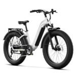 SISIGAD Electric Bike for Adults, Fat Tire Electric Bike,26" All-Terrain Bicycle, Peak 1400W Motor, 50Miles Range and 32MPH Top Speed, 48V 15Ah Removable Battery,7-Speed Ebike