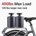 Himiway Big Dog 20X4'' Fat Tire Electric Bike Cargo Ebike 750W 48V 20Ah Removable Battery - Image 5