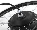 ZYXU Electric Bike Conversion Kit, 36V/48V 350W 16" 20" 24" 26" 28" 700C E-Bike Conversion Kit KT-900S Conversion Waterproof Kit Bike Hub Motor Conversion Kit,48v350w/front Wheel,24” - Image 5