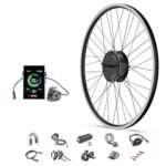 BAFANG 48V 500W Front Hub Motor Electric Bike Conversion Kit for 26 inch Wheel Drive Engine with C18 LCD Display Without Battery and Charger