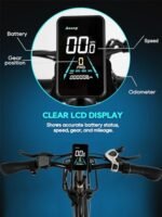 JOYWAY Electric Bike for Adults, 1500W Peak Power Electric Mountain Bike 4" Fat Tire 32MPH 48V 20.8Ah Removable Battery Ebike 26"x4.0" Fat Tire ebikes for Adults, Electric Fat Tire Bike (48V 20.8AH) - Image 5